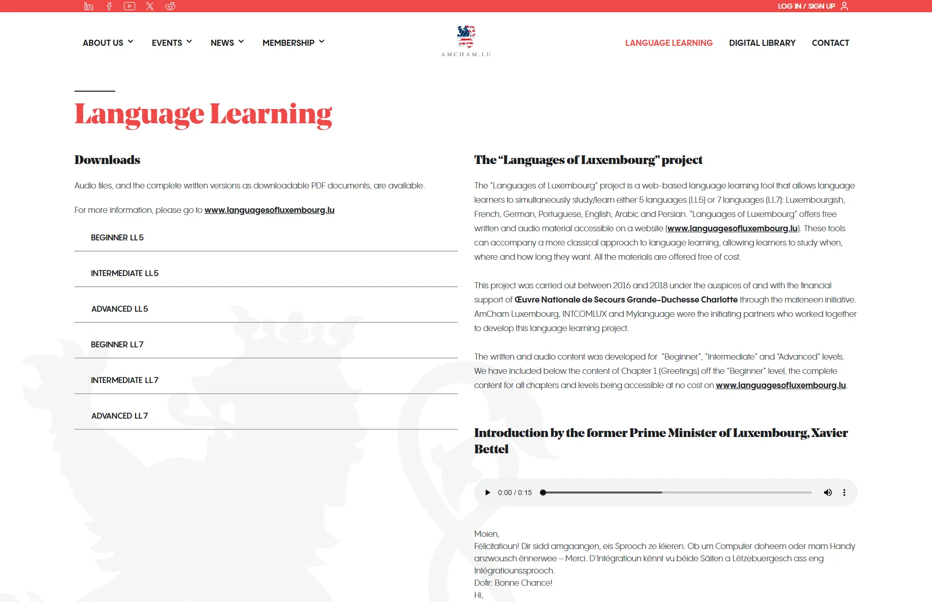 AmCham Luxembourg képernyőkép 4